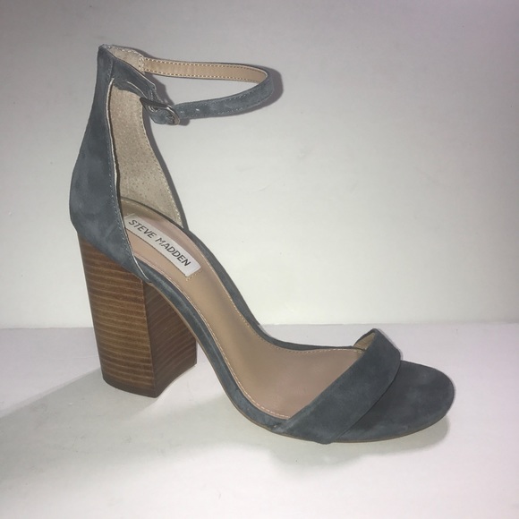 Steve Madden Frame Ankle Strap Block Heel Sandal size 8.5 - Picture 2 of 8